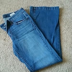 Levi's wide leg jeans